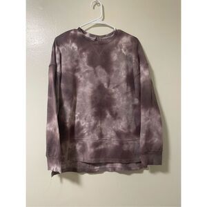 Universal Thread Purple Bleached Crew Neck XS
